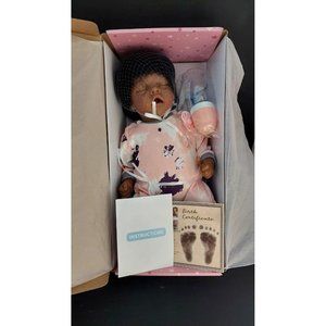 Reborn Doll African American Happy Day Baby Soft Black Hair Outfit & Accessories